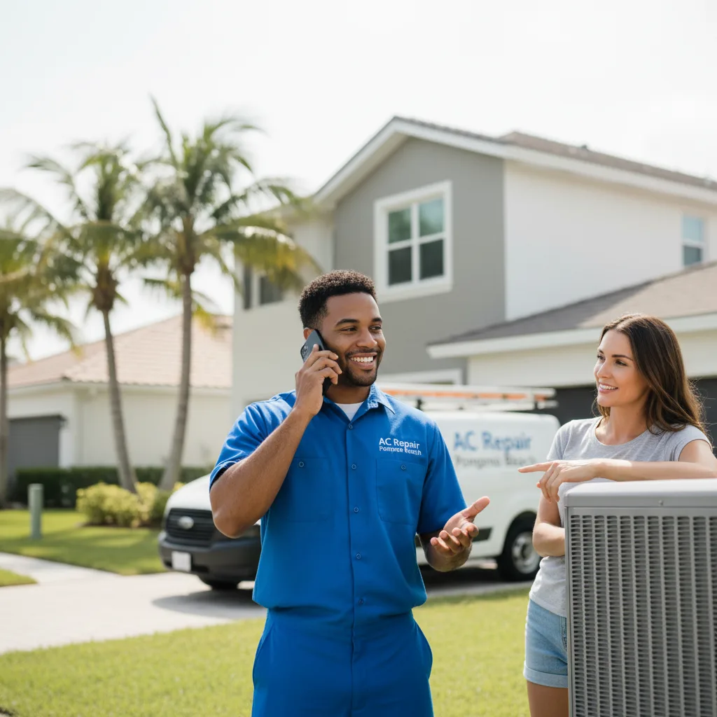 AC Repair Pompano Beach customer support in Merchantville